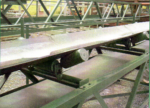 Image - Shamrock Rollers Ireland,   Manufactures of Conveyor Rollers, Troughing Sets, Impact Vari-angle, Vari-angle, fixed-angle, base plate vari-angle, impact – fixed – angle, self-align troughing sets, return rollers & disc return idlers, conveyor belt guide – cement works, quarry conveyor belts